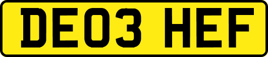 DE03HEF