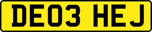 DE03HEJ