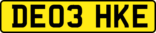 DE03HKE