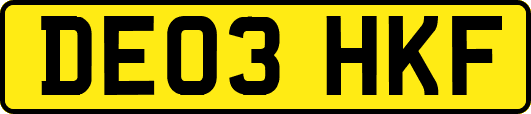 DE03HKF