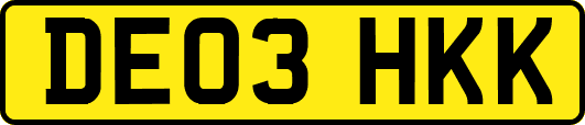 DE03HKK