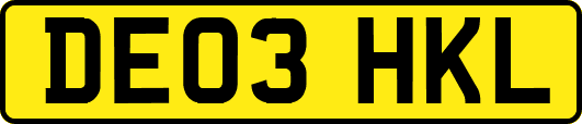 DE03HKL