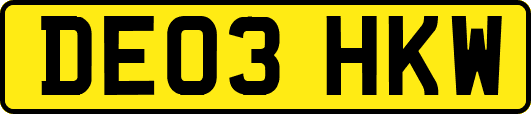DE03HKW