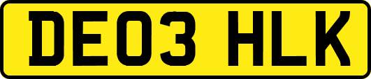 DE03HLK