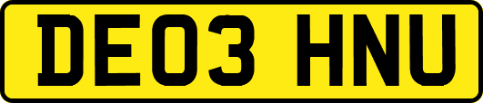 DE03HNU