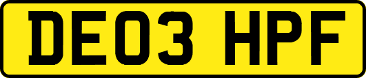 DE03HPF