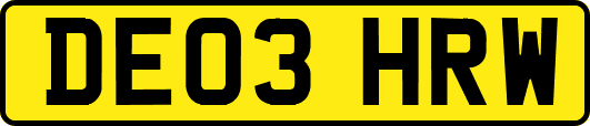 DE03HRW