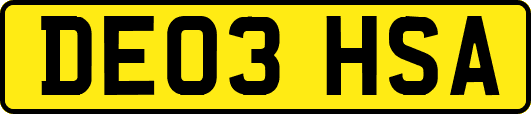 DE03HSA