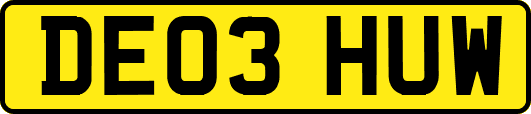 DE03HUW