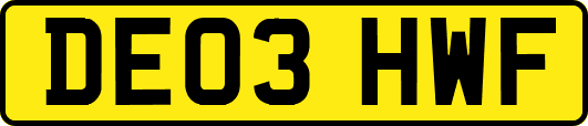 DE03HWF