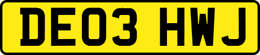 DE03HWJ