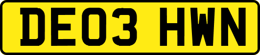 DE03HWN