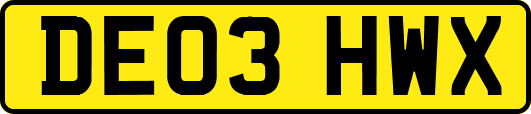 DE03HWX