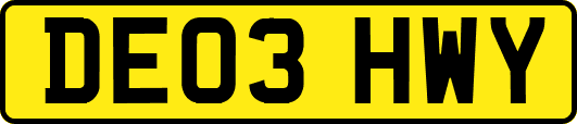 DE03HWY