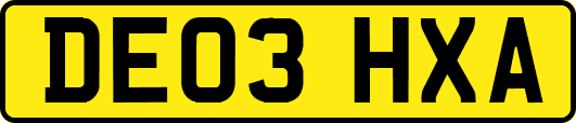 DE03HXA