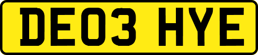DE03HYE