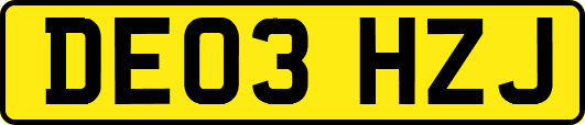 DE03HZJ