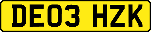DE03HZK
