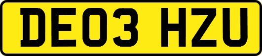 DE03HZU