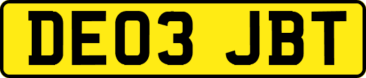 DE03JBT