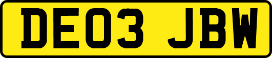 DE03JBW