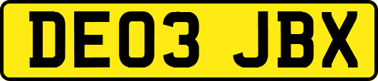 DE03JBX