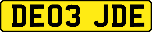 DE03JDE