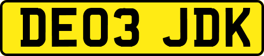 DE03JDK