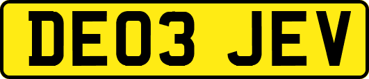 DE03JEV