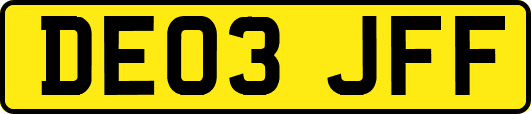 DE03JFF