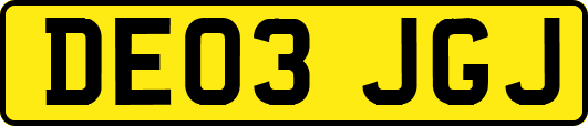 DE03JGJ