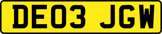DE03JGW