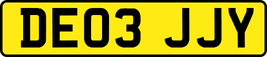 DE03JJY