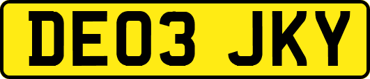 DE03JKY