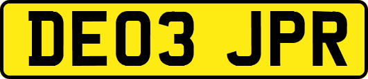 DE03JPR