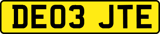 DE03JTE