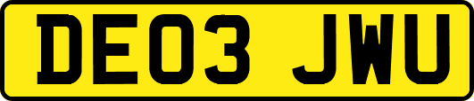 DE03JWU