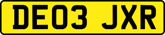 DE03JXR
