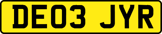 DE03JYR