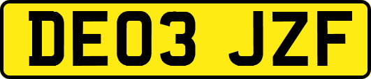 DE03JZF