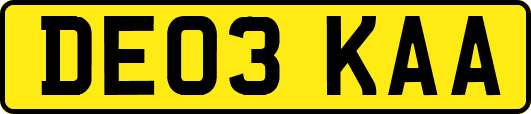 DE03KAA