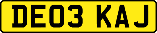 DE03KAJ