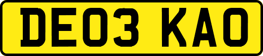 DE03KAO