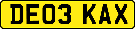 DE03KAX