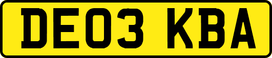 DE03KBA