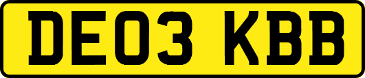 DE03KBB