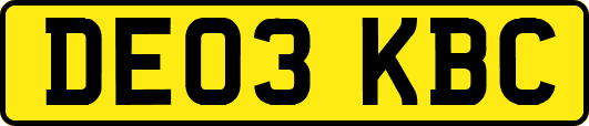DE03KBC