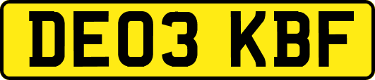 DE03KBF