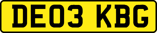 DE03KBG