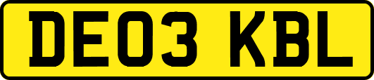 DE03KBL